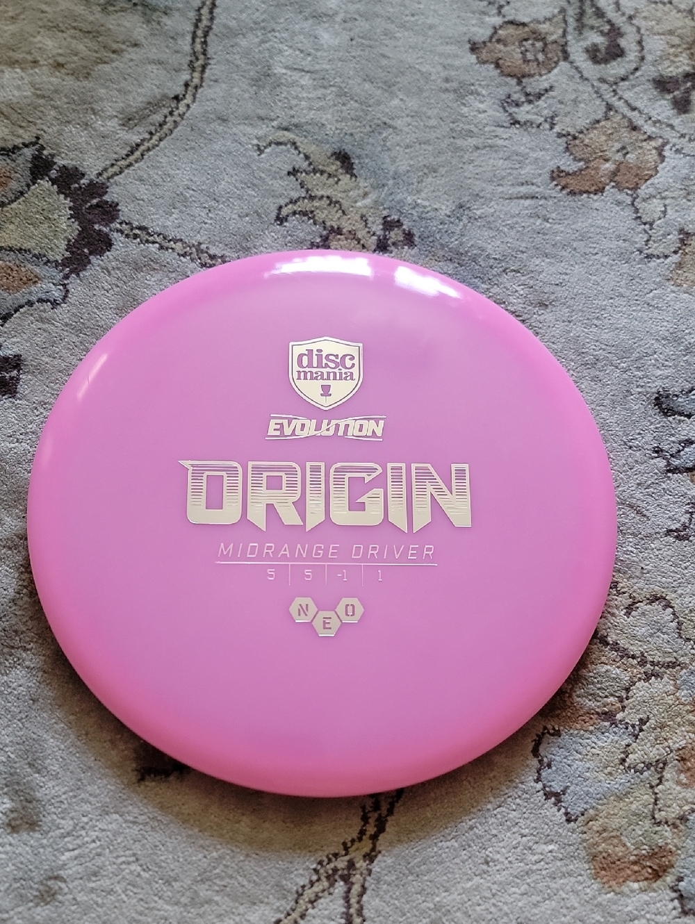 NEW Discmania Evolution Origin Midrange Driver Pink 177 GRAMS